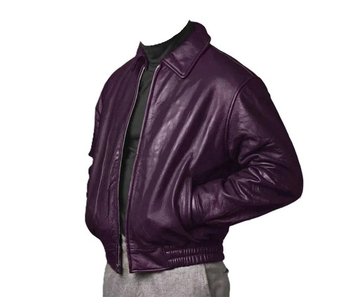 Men genuine lambskin leather - genuine,