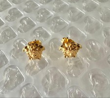 Versace Gold Medusa Stud
