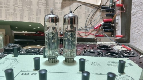 Ecl82 telefunken tube nos - telefunken,