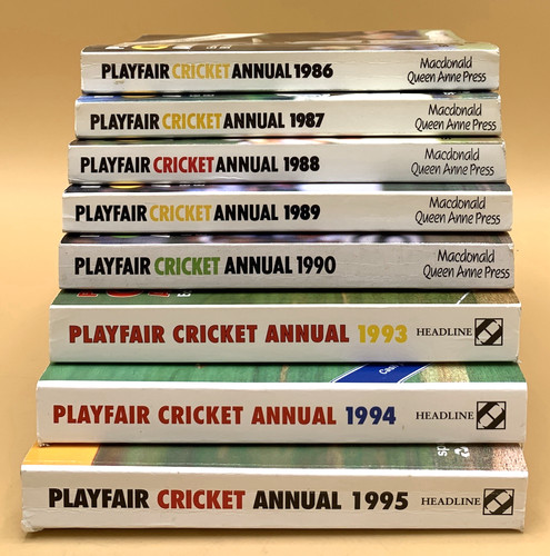 Playfair cricket annuals - ,
