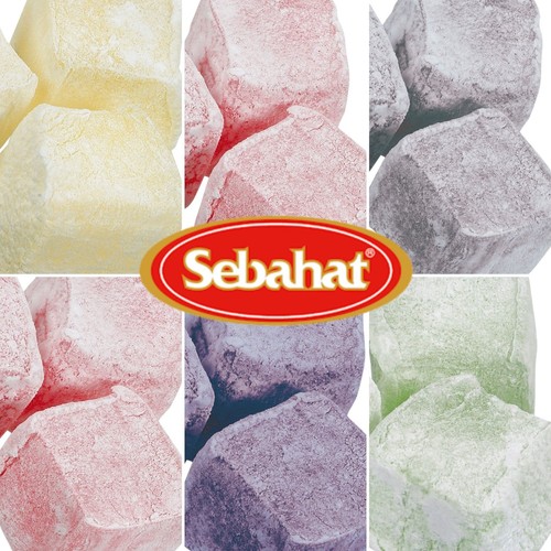 Mixed flavours turkish delight - flavours,