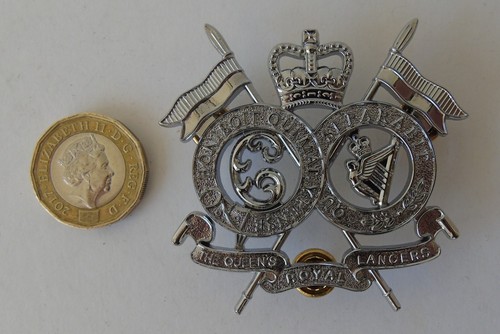 Royal lancers pouch - royal, badge