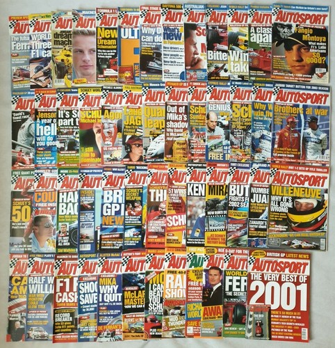 Autosport magazine 2001 - magazine, full
