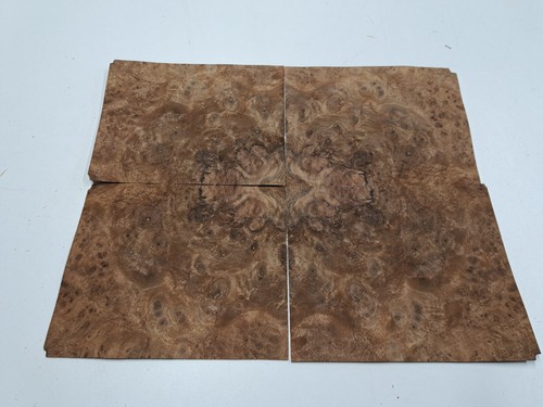 Burr walnut veneer 4 natural - 4,