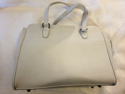 Marc white faux leather - b,