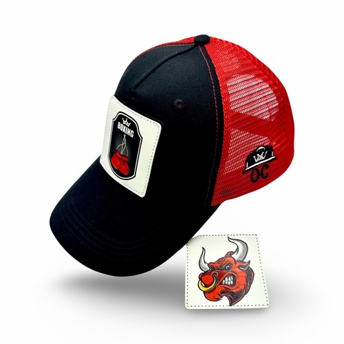 Boxing king gloves trucker - boxing,