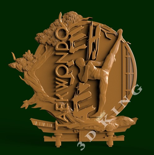 Stl model taekwondo - 3d,