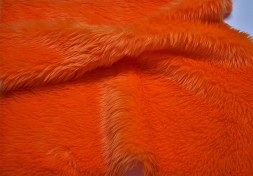 Plain fun faux fur fabric - plain,