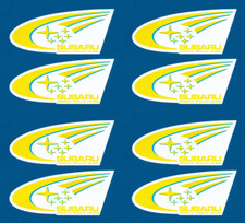 8X 100MM SUBARU RACE RALLY