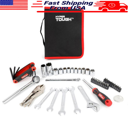 Piece mechanic tool kit - 51-piece,