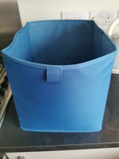 Blue Canvas Storage Box