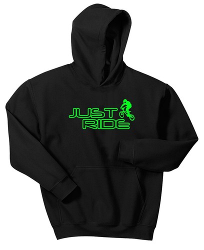 Just ride bmx hoodie sweat - bmx,