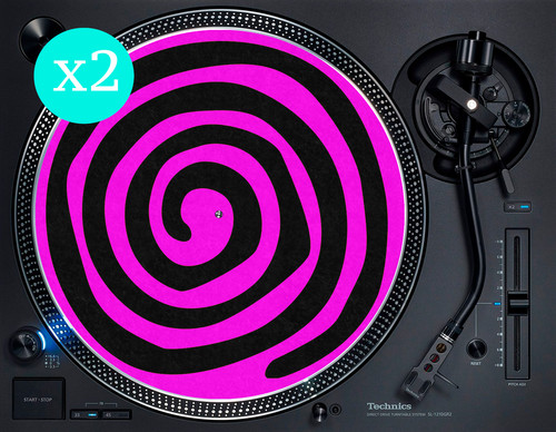 Hot pink spiral - spiral, swirl