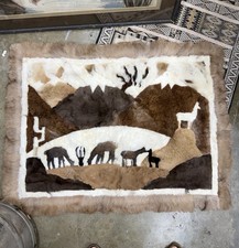 Peruvian Llama Alpaca Fur Wall