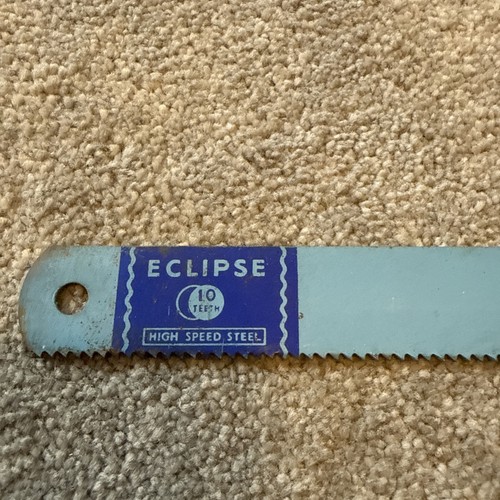 Eclipse power hacksaw - power, blade