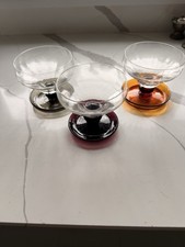 Set of 3 vintage sundae