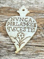 Antique love token from 1750s - love,