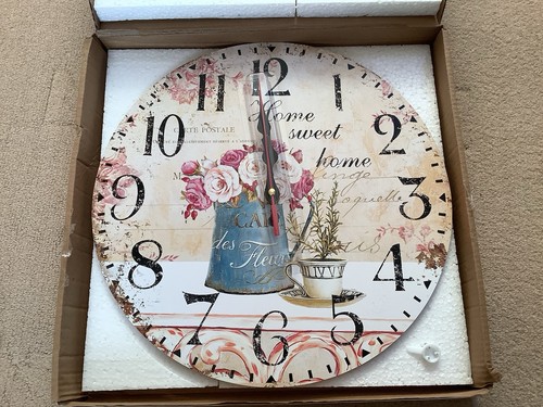 30cm silent wooden round wall - silent,