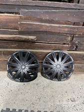 FORD FIESTA MK6 BLACK WHEEL TRIMS 15” 2002-2008