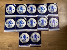 12 Chelsea FC Programmes From