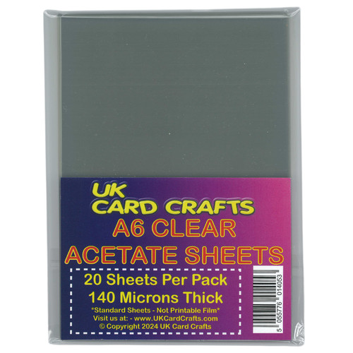 Acetate sheets - 20,