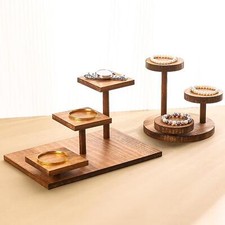 Wooden Cake Stand Dessert