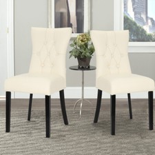 2pcs PU Leather Padded Seat