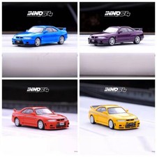 INNO 1:64 Model Car Nissan Skyline GTR (R33) Alloy Die-Cast Vehicle Collection