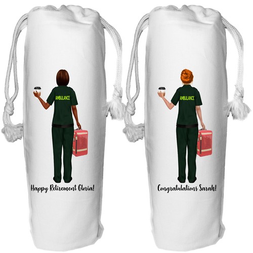 Personalised paramedic wine - personalised,