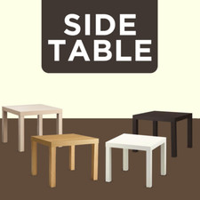 Ikea LACK Side Table Stylish Coffee Display Square Table Small Home Office 55x55