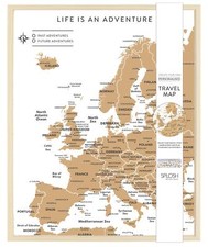 Europe Travel Map Pin Board
