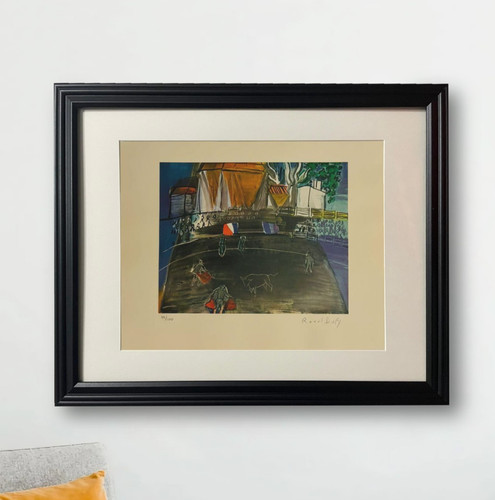 Raoul dufy hand - dufy, hand-signed