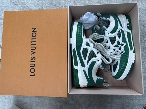 Louis vuitton skates green - louis,