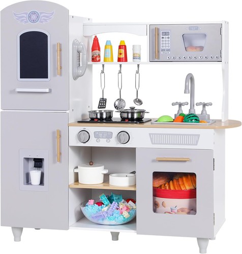 Kids wooden play kitchen - kids,