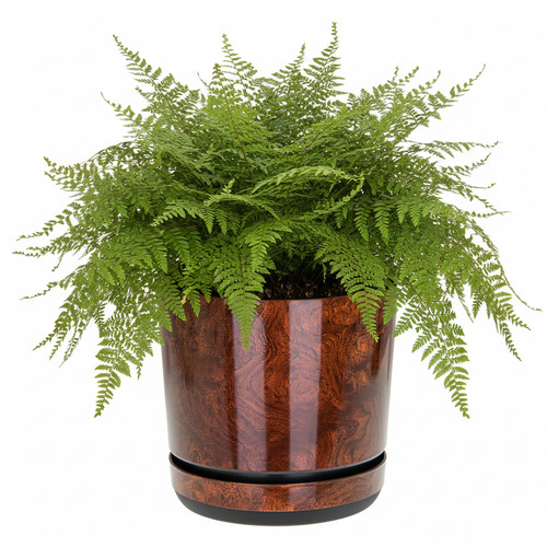 Wood effect gloss flower - wood,