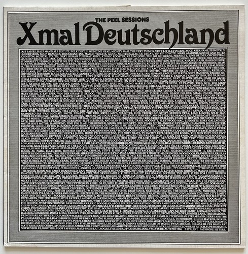 Xmal deutschland the - xmal, peel