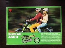 Suzuki A50-II Genuine Brochure