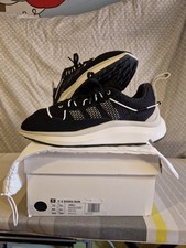 Mens Y3 Shiku Run Size 11.5 Black White And Orbgry Pre-Owned