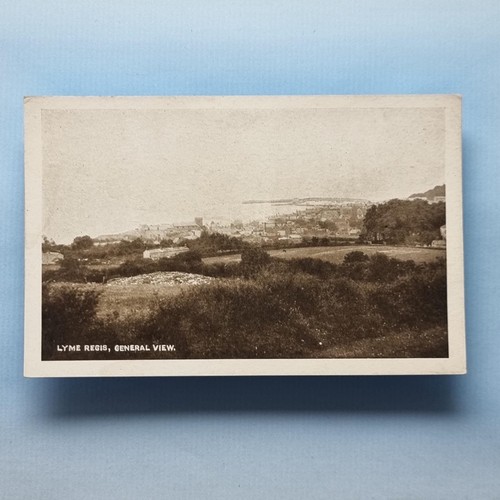 Lyme regis postcard - regis,