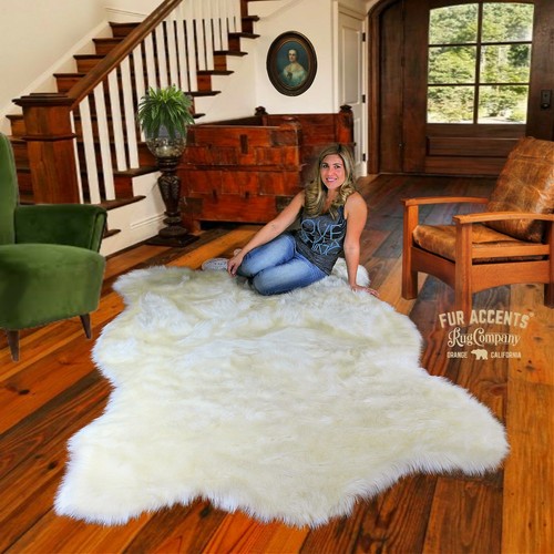 Delightful polar bear rug - polar,