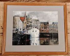 Original Acrylic On Paper Painting By Cornish Artist Chris Smith