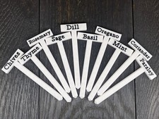 3D Herb Tags Sign Label -