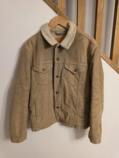 Levi's Tan Corduroy Sherpa