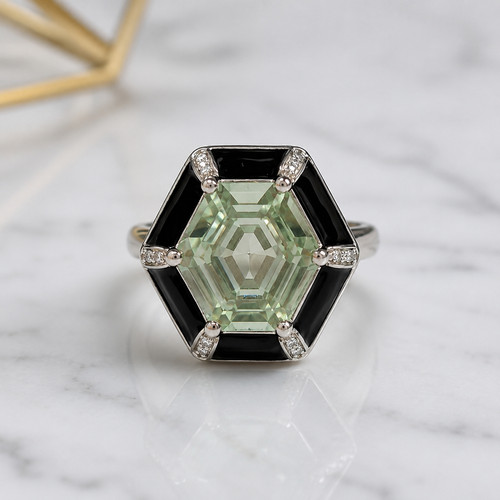 Cocktail statement ring 925 - statement,