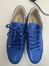 Superdry Trainers Blue Leather