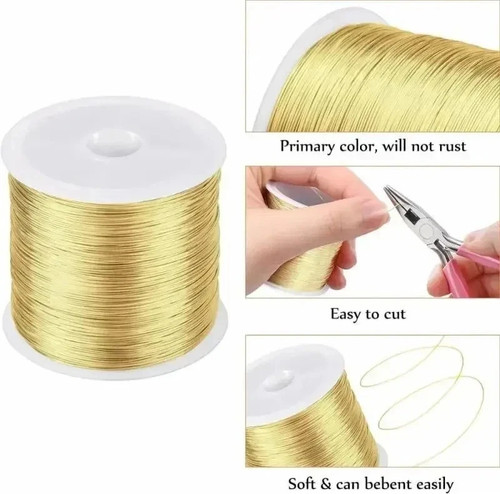 Soft brass wire 1mm - brass, 0.1mm-3mm
