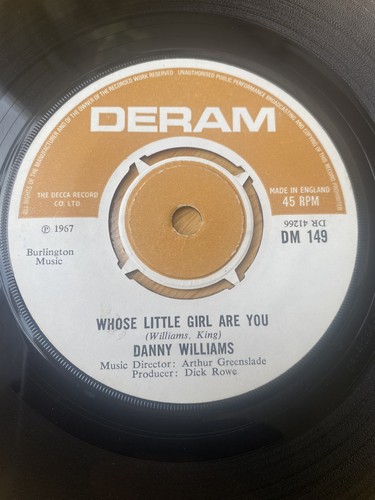Rare original danny williams - rare,