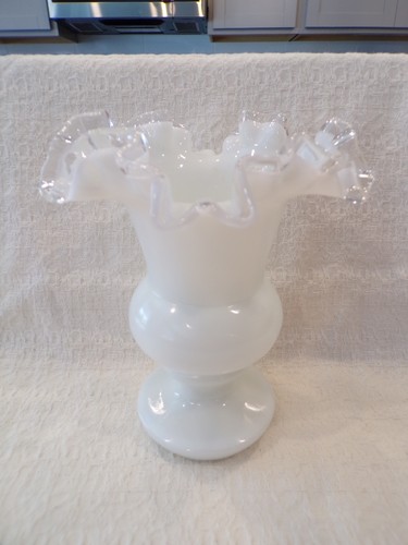 Vintage fenton milk - vintage,