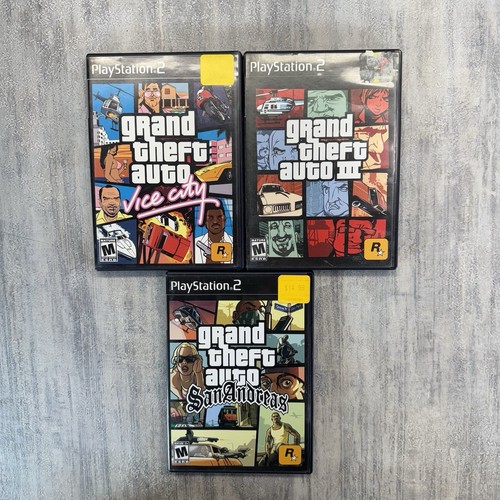 Lot grand theft auto - 3,