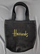 Harrods Black RPET Tote Bag